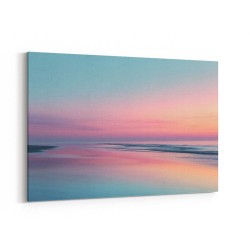 A calming serene seascape with soft pastel colors 13