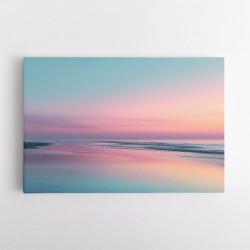A calming serene seascape with soft pastel colors 13