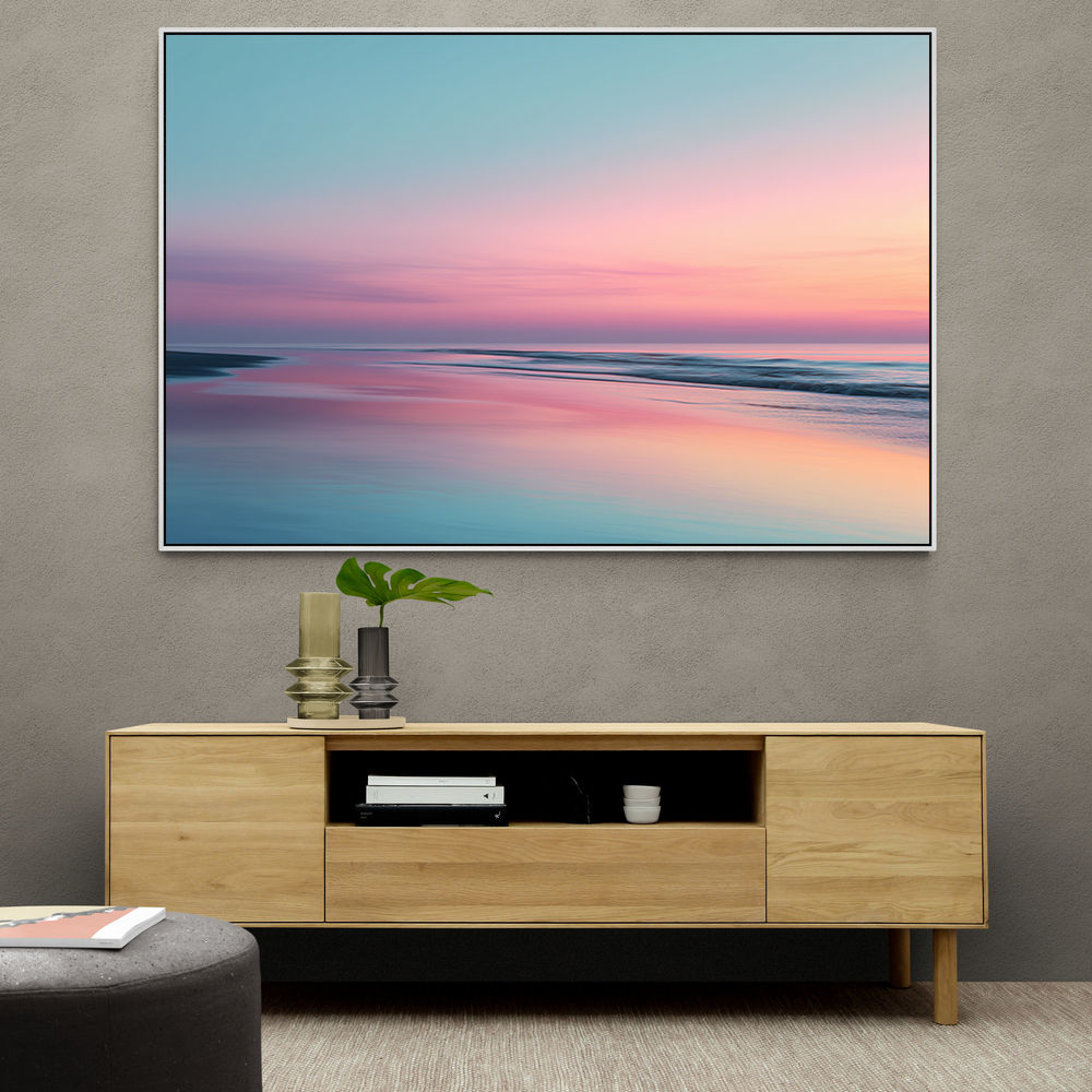 A calming serene seascape with soft pastel colors 13 A calming serene seascape with soft pastel colors 13