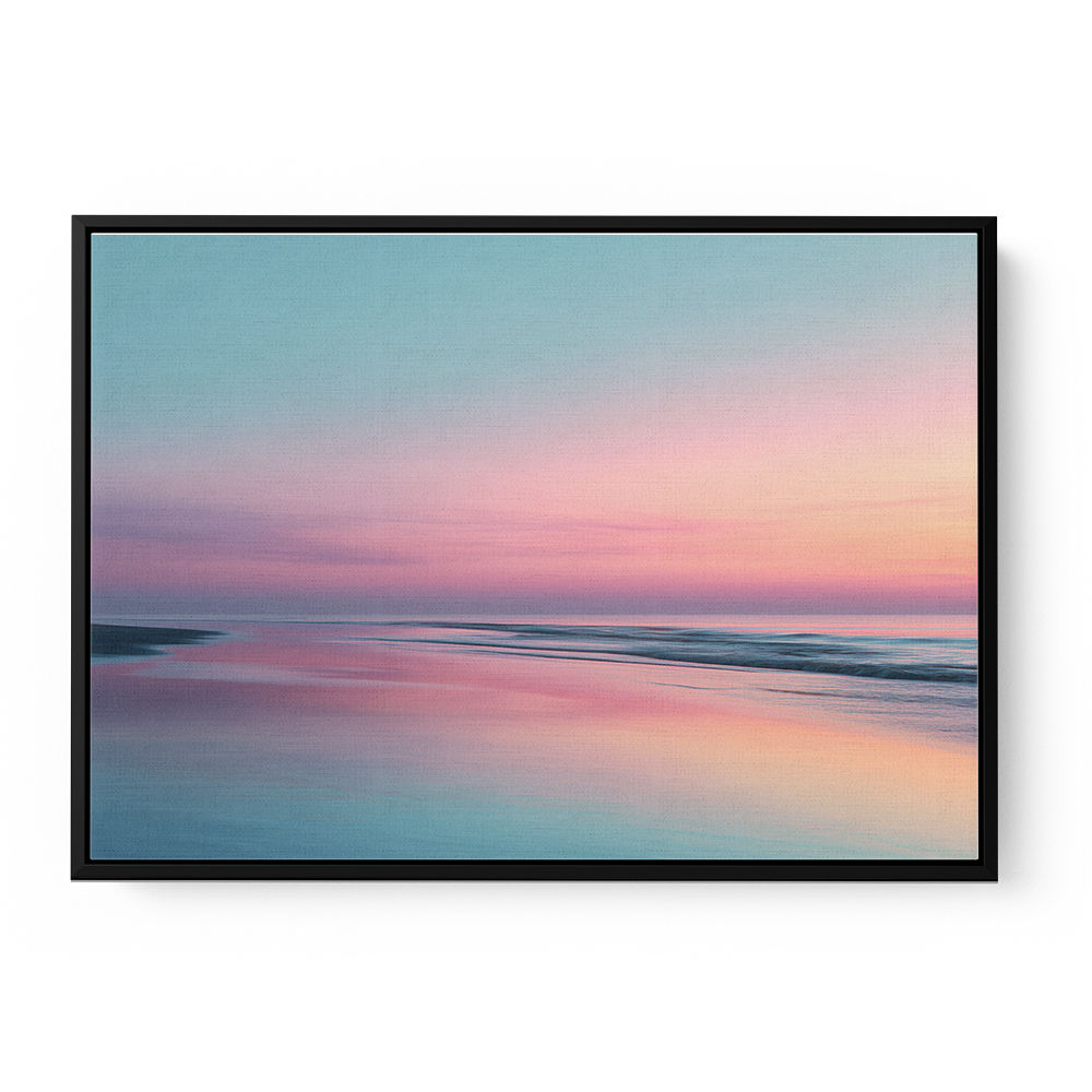 A calming serene seascape with soft pastel colors 13 A calming serene seascape with soft pastel colors 13