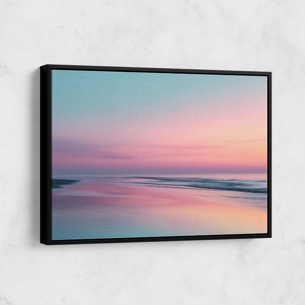 A calming serene seascape with soft pastel colors 13 A calming serene seascape with soft pastel colors 13