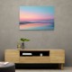 A calming serene seascape with soft pastel colors 14