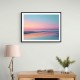 A calming serene seascape with soft pastel colors 14