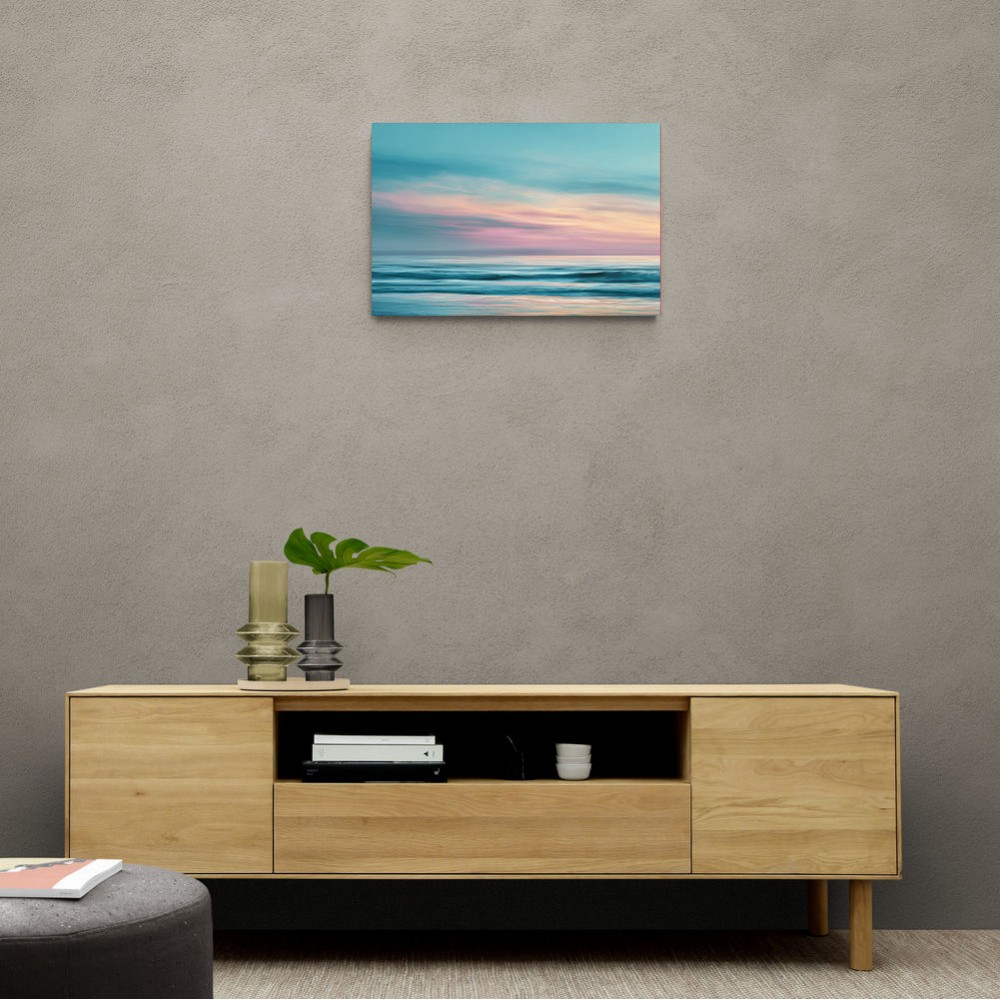 A calming serene seascape with soft pastel colors 15 A calming serene seascape with soft pastel colors 15