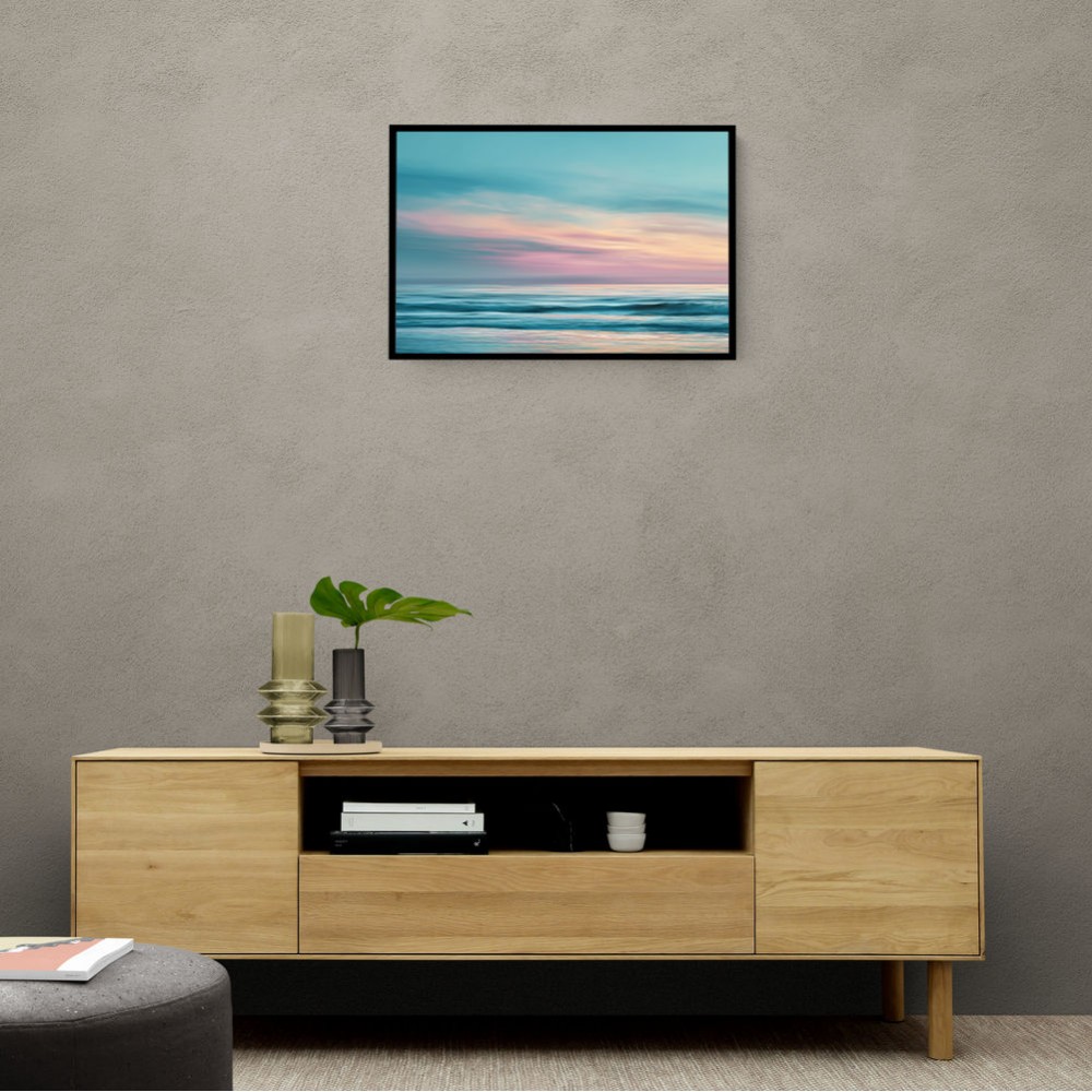 A calming serene seascape with soft pastel colors 15 A calming serene seascape with soft pastel colors 15
