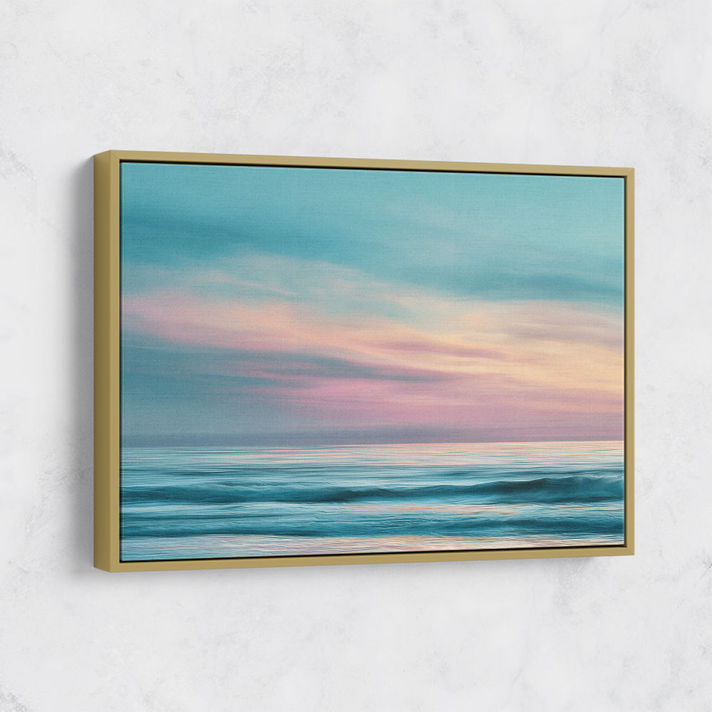 A calming serene seascape with soft pastel colors 15 A calming serene seascape with soft pastel colors 15