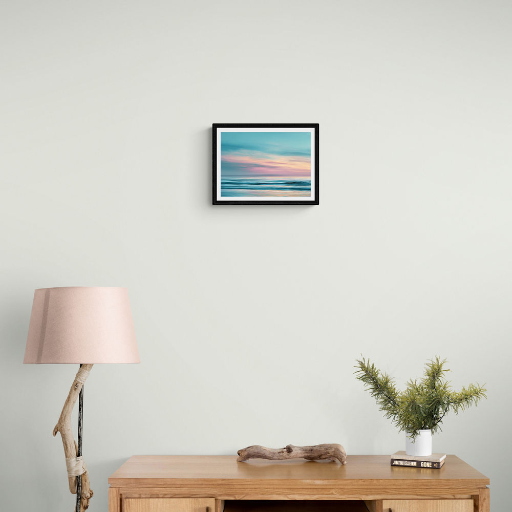 A calming serene seascape with soft pastel colors 15 A calming serene seascape with soft pastel colors 15