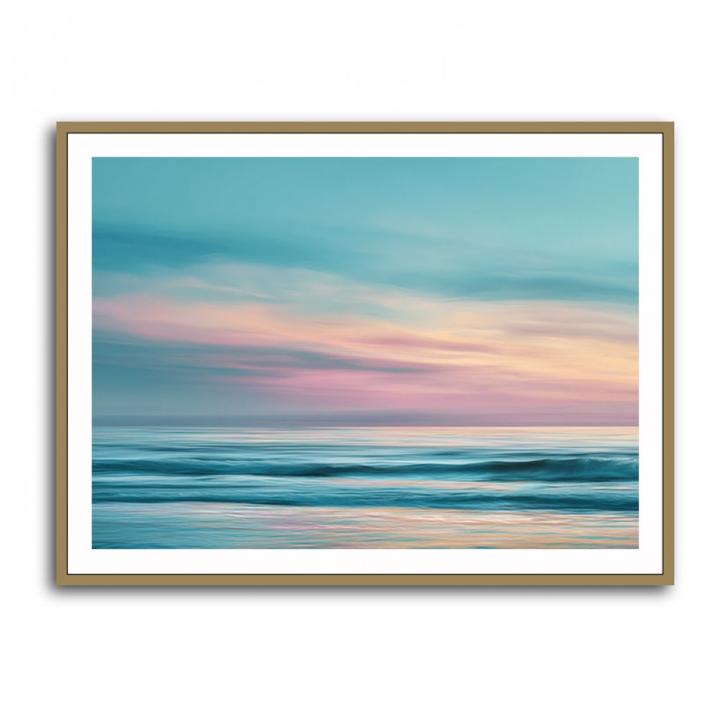 A calming serene seascape with soft pastel colors 15 A calming serene seascape with soft pastel colors 15