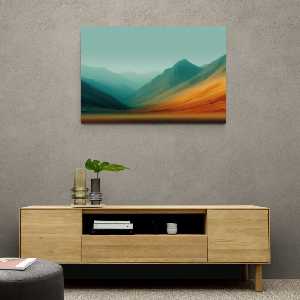 Mountain Landscape Abstract 2 Mountain Landscape Abstract 2