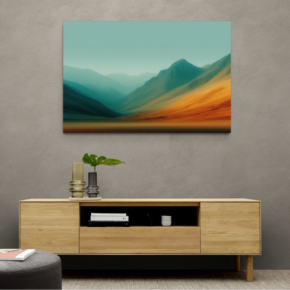 Mountain Landscape Abstract 2 Mountain Landscape Abstract 2