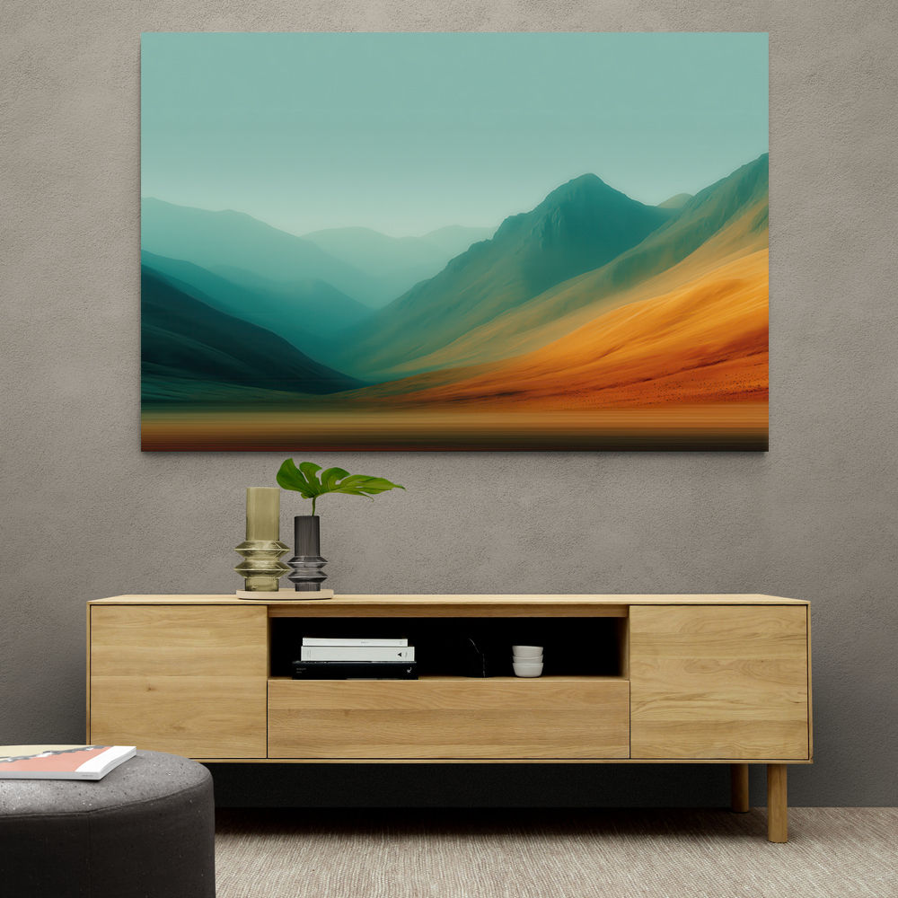 Mountain Landscape Abstract 2 Mountain Landscape Abstract 2