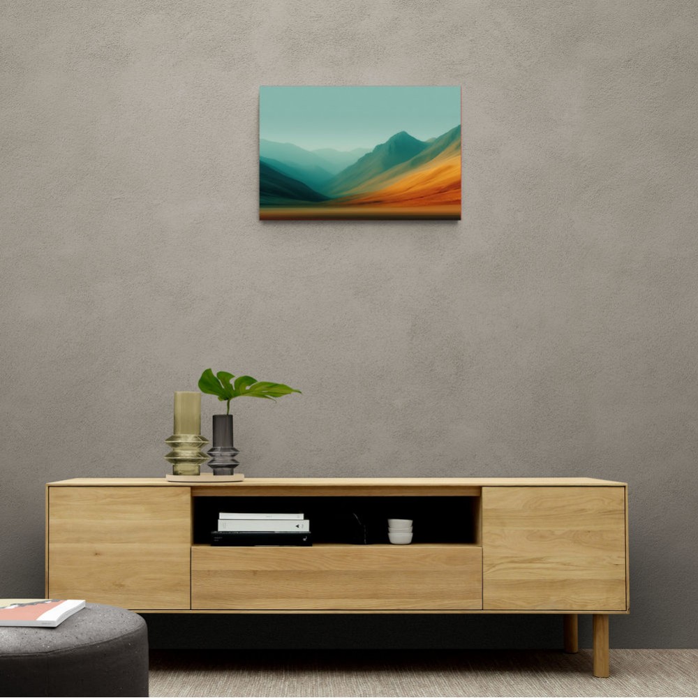 Mountain Landscape Abstract 2 Mountain Landscape Abstract 2