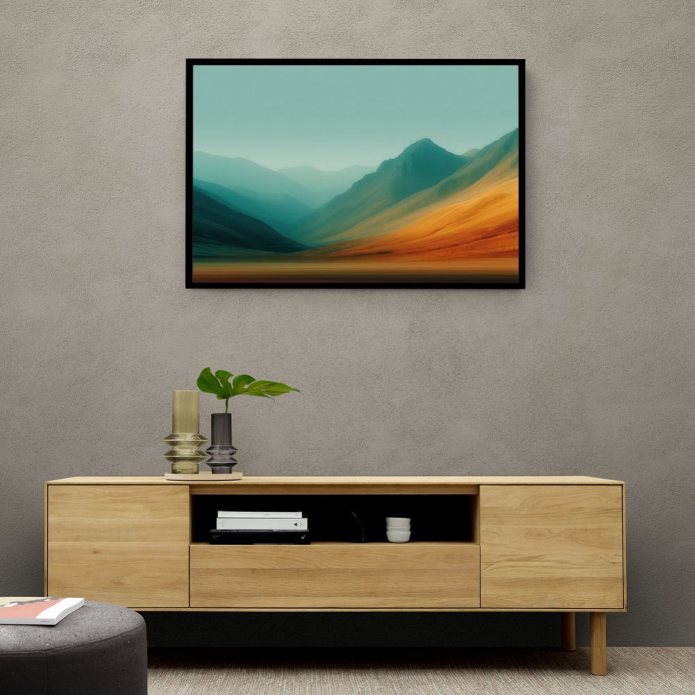 Mountain Landscape Abstract 2 Mountain Landscape Abstract 2