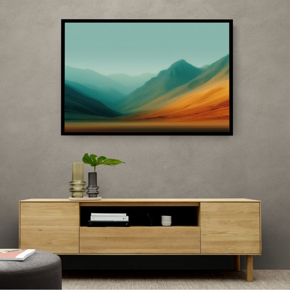 Mountain Landscape Abstract 2 Mountain Landscape Abstract 2