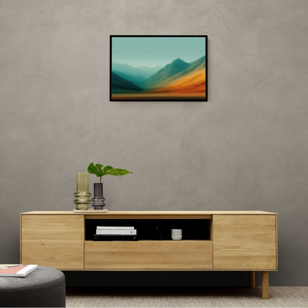 Mountain Landscape Abstract 2 Mountain Landscape Abstract 2
