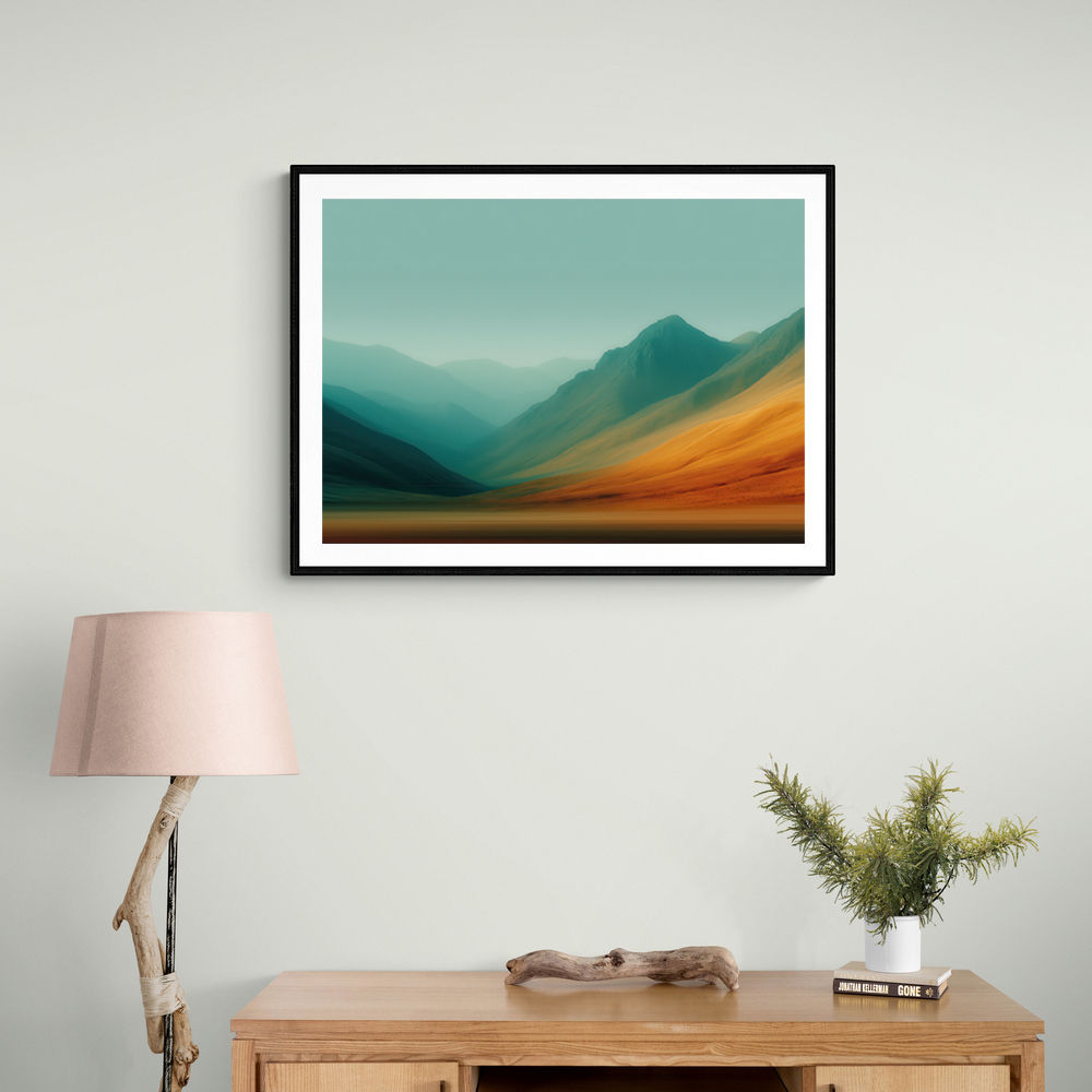 Mountain Landscape Abstract 2 Mountain Landscape Abstract 2