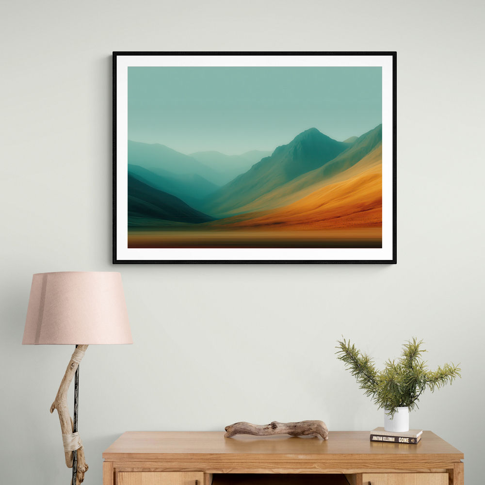 Mountain Landscape Abstract 2 Mountain Landscape Abstract 2