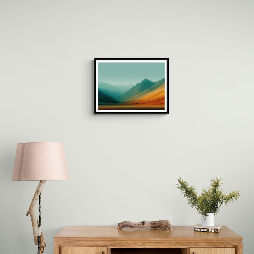 Mountain Landscape Abstract 2 Mountain Landscape Abstract 2