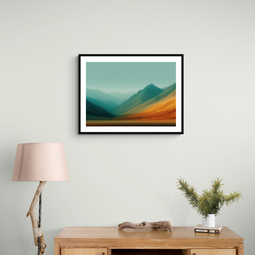 Mountain Landscape Abstract 2 Mountain Landscape Abstract 2