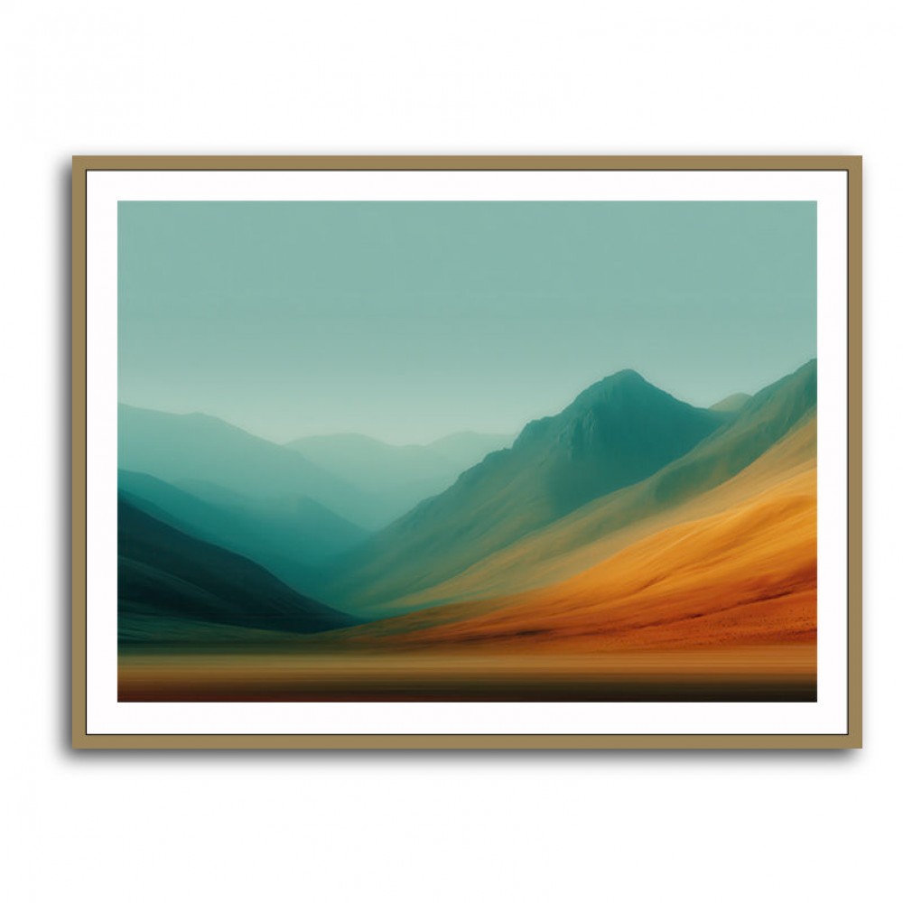 Mountain Landscape Abstract 2 Mountain Landscape Abstract 2