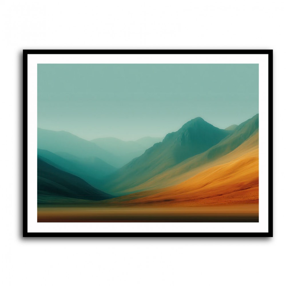 Mountain Landscape Abstract 2 Mountain Landscape Abstract 2