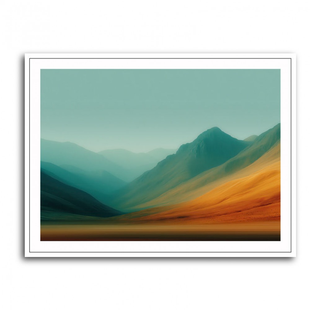 Mountain Landscape Abstract 2 Mountain Landscape Abstract 2