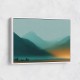 Mountain Landscape Abstract Mountain Landscape Abstract