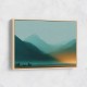 Mountain Landscape Abstract Mountain Landscape Abstract