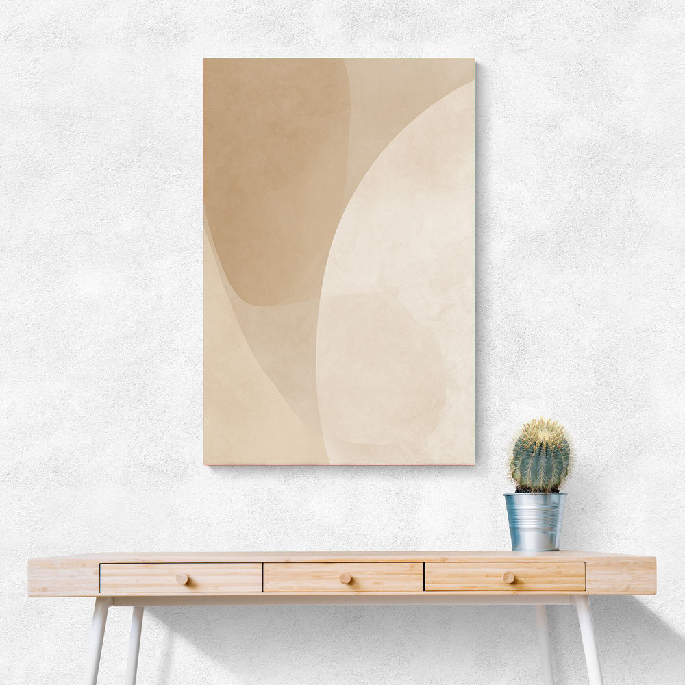 Minimalist Abstract Art Featuring Large Soft-Edged 63