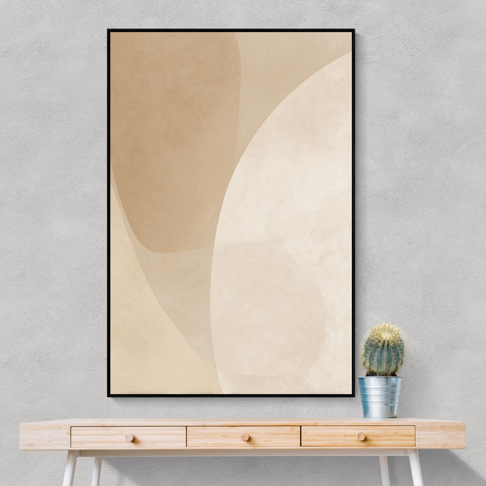 Minimalist Abstract Art Featuring Large Soft-Edged 63