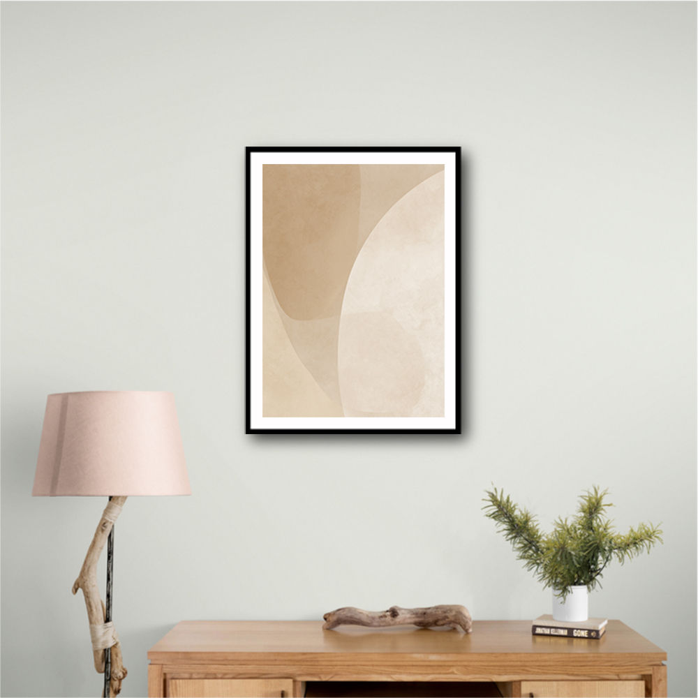 Minimalist Abstract Art Featuring Large Soft-Edged 63