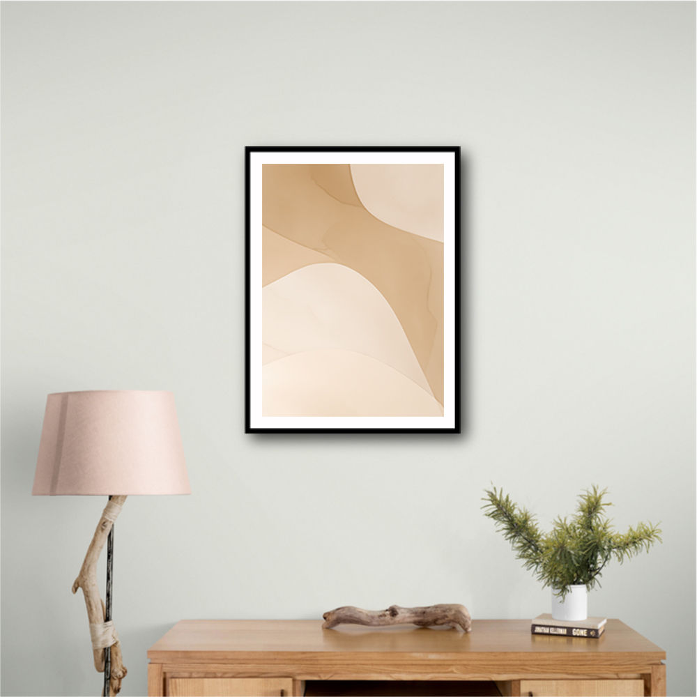 Minimalist Abstract Art Featuring Large Soft-Edged 64