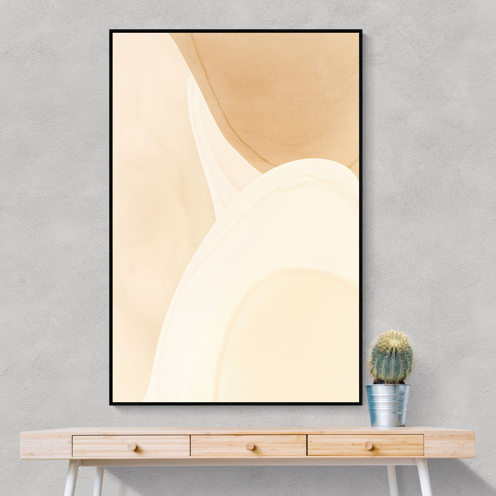 Minimalist Abstract Art Featuring Large Soft-Edged 67