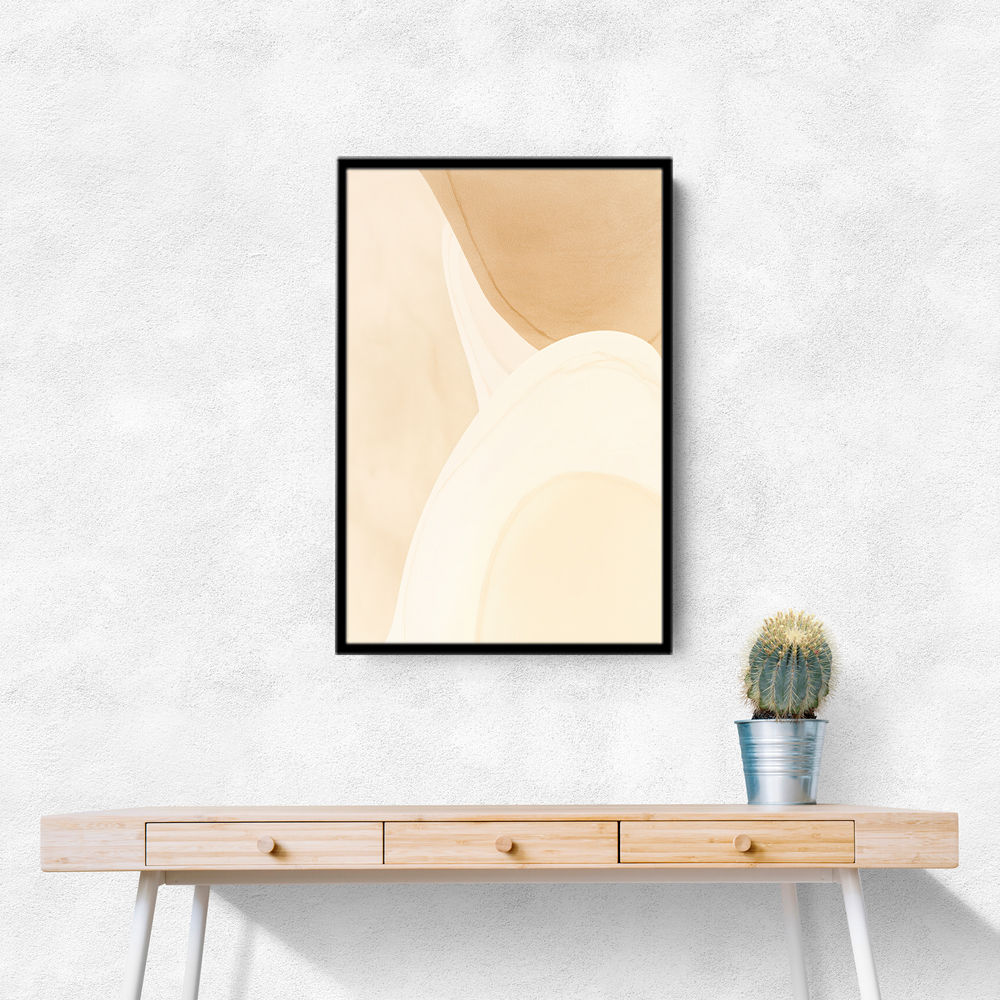 Minimalist Abstract Art Featuring Large Soft-Edged 67