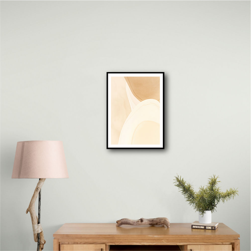 Minimalist Abstract Art Featuring Large Soft-Edged 67