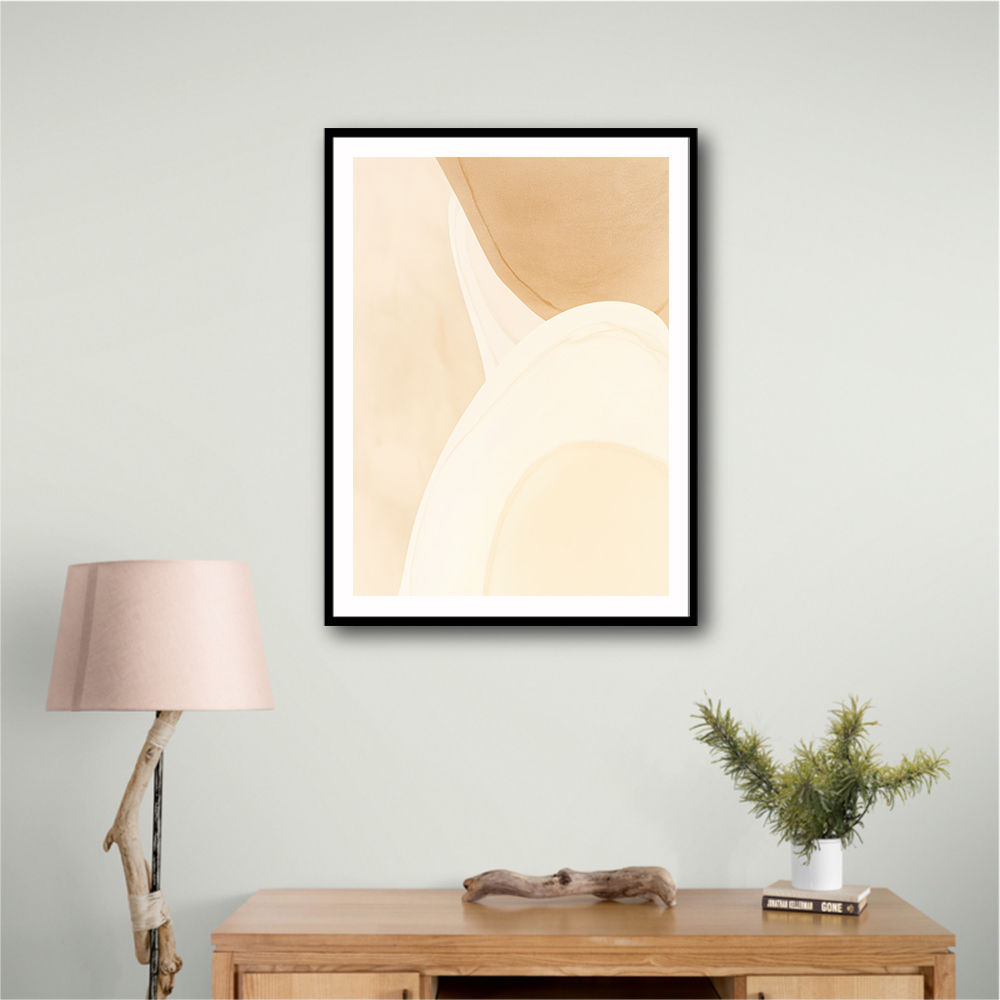 Minimalist Abstract Art Featuring Large Soft-Edged 67