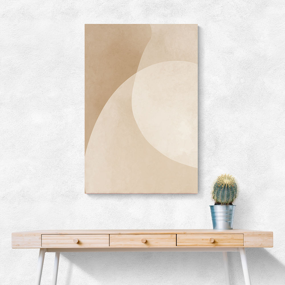 Minimalist Abstract Art Featuring Large Soft-Edged 68