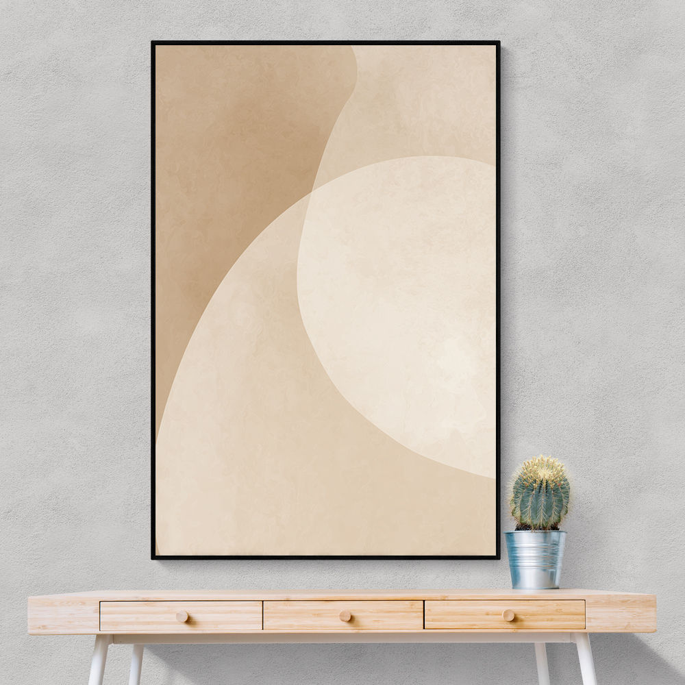 Minimalist Abstract Art Featuring Large Soft-Edged 68