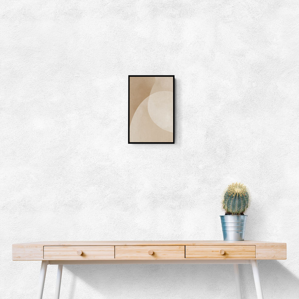 Minimalist Abstract Art Featuring Large Soft-Edged 68
