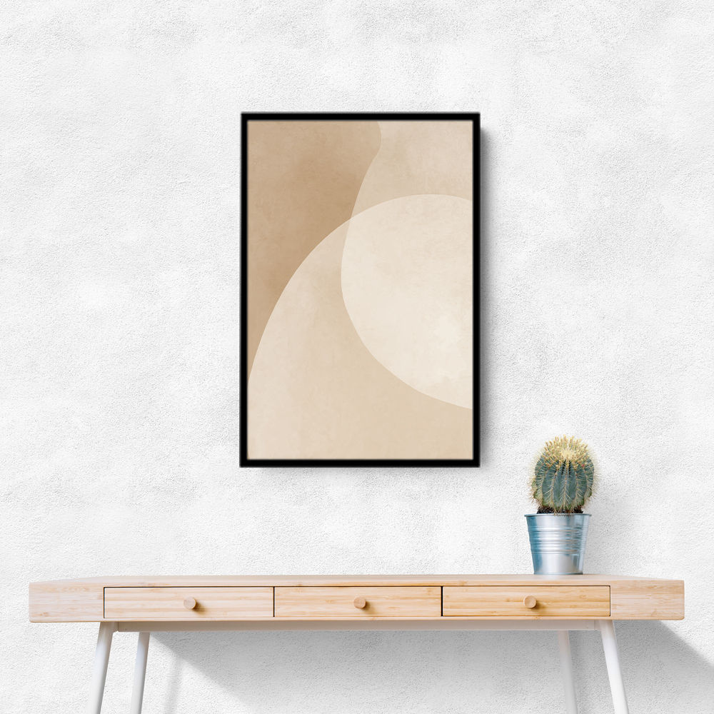 Minimalist Abstract Art Featuring Large Soft-Edged 68