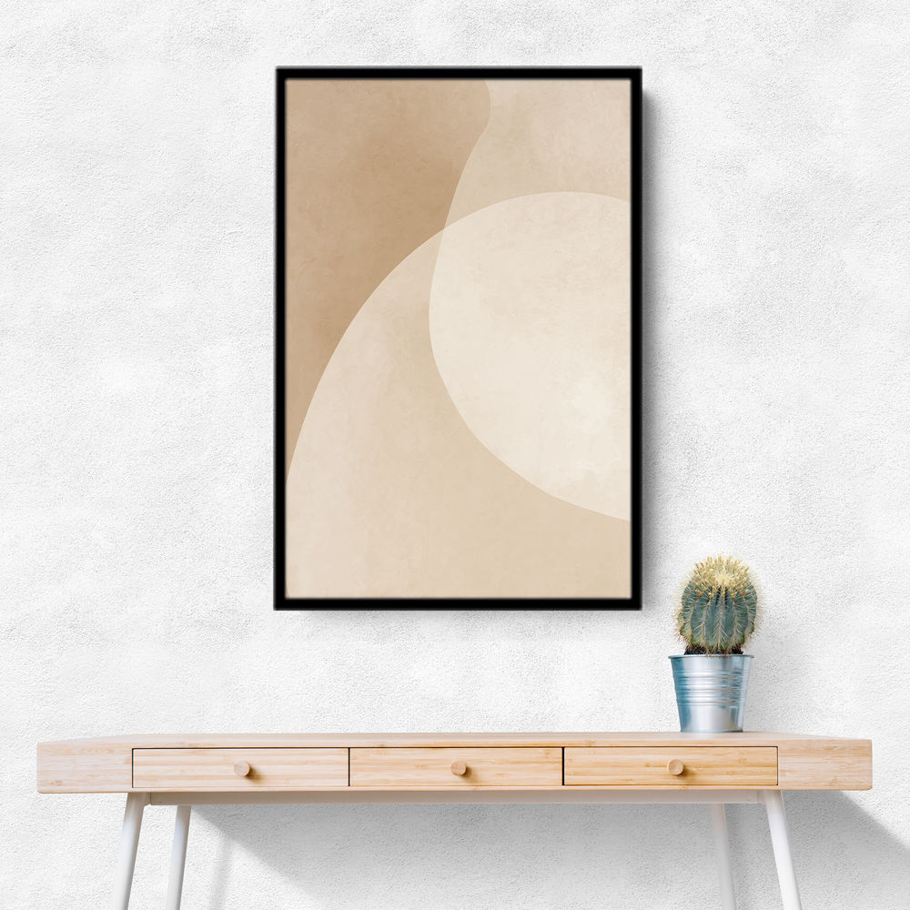 Minimalist Abstract Art Featuring Large Soft-Edged 68