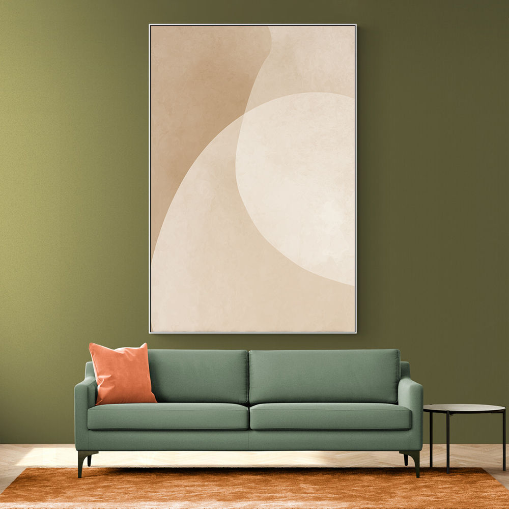 Minimalist Abstract Art Featuring Large Soft-Edged 68