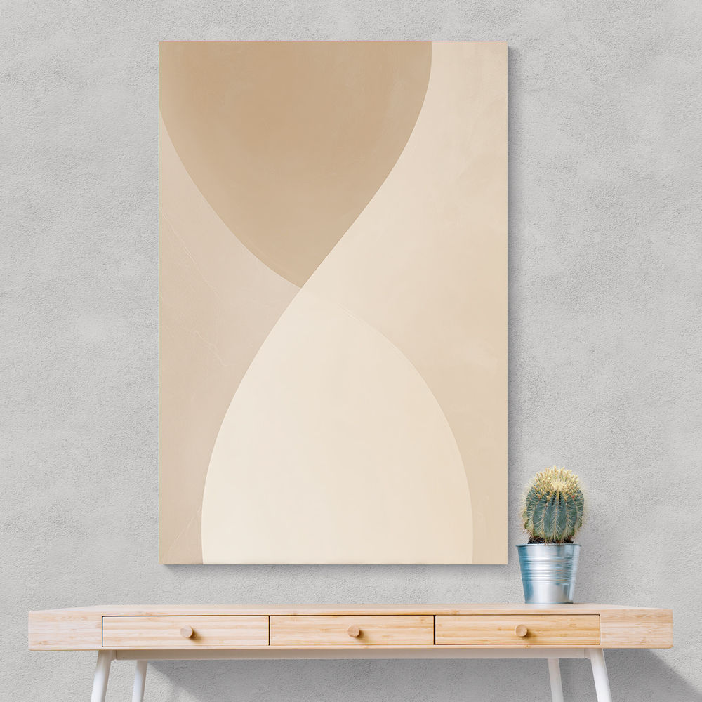 Minimalist Abstract Art Featuring Large Soft-Edged 70