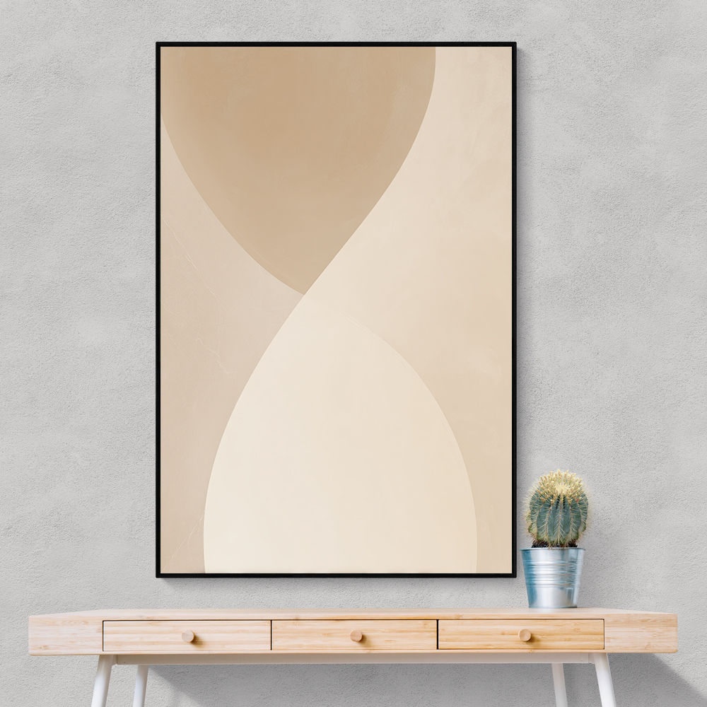 Minimalist Abstract Art Featuring Large Soft-Edged 70