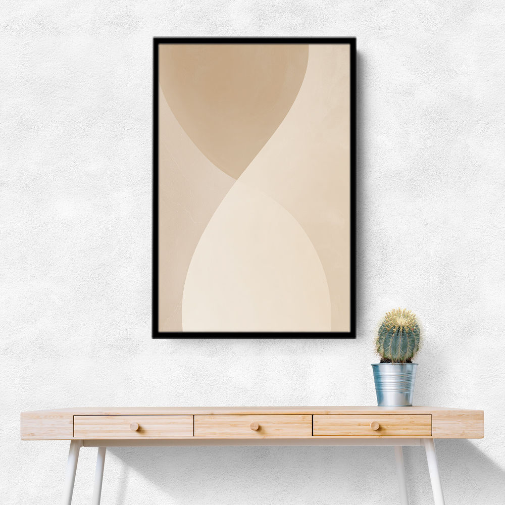 Minimalist Abstract Art Featuring Large Soft-Edged 70
