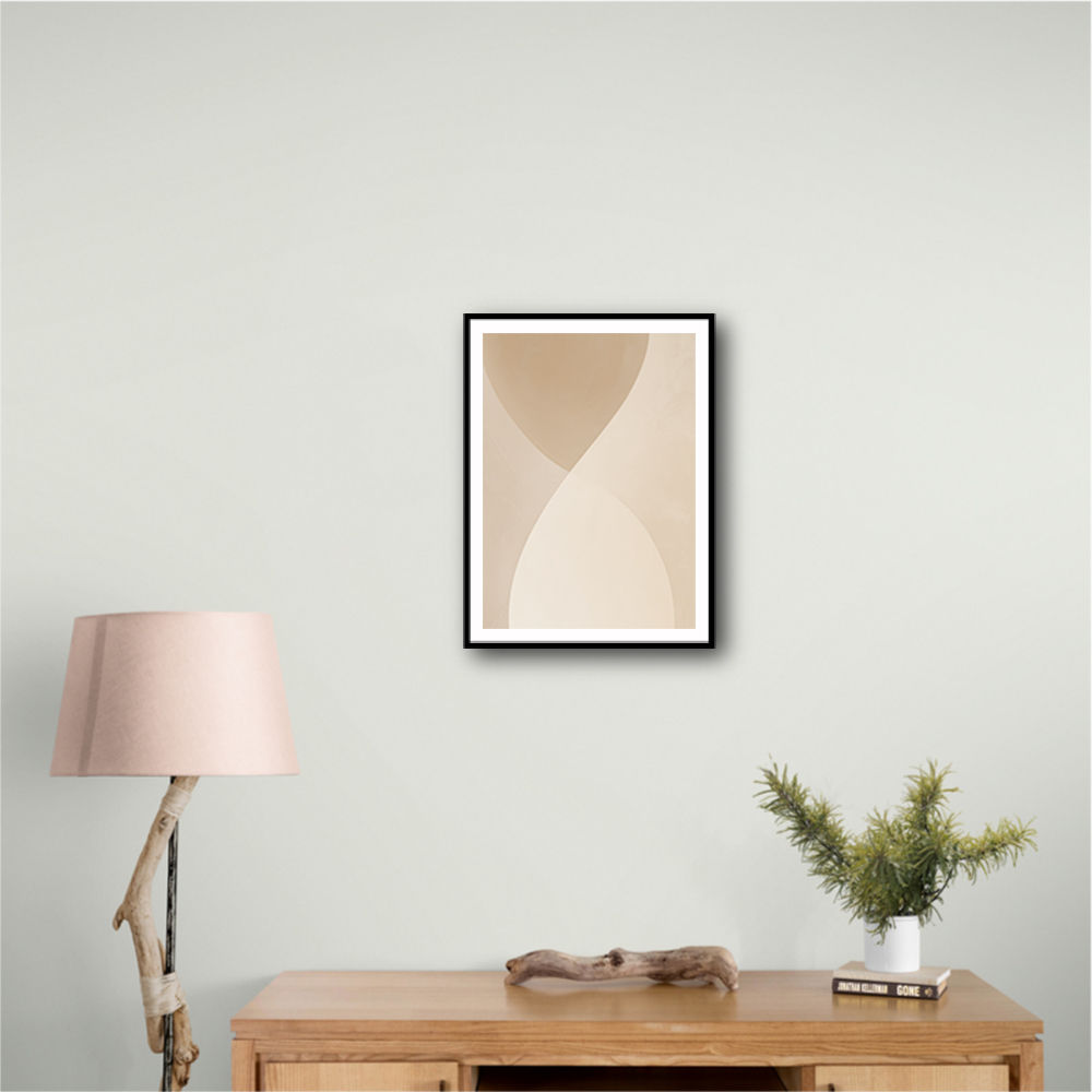 Minimalist Abstract Art Featuring Large Soft-Edged 70