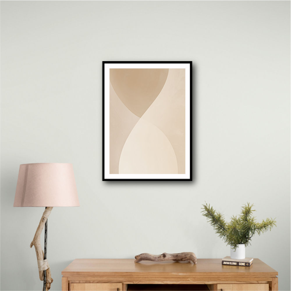 Minimalist Abstract Art Featuring Large Soft-Edged 70