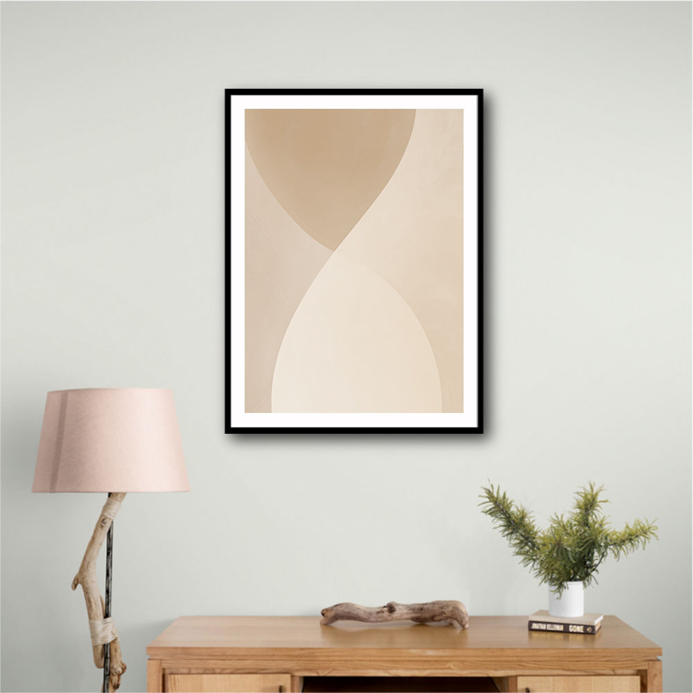 Minimalist Abstract Art Featuring Large Soft-Edged 70