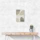 Minimalist Abstract Art Featuring Soft Pebble-Like 56
