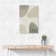 Minimalist Abstract Art Featuring Soft Pebble-Like 56